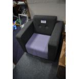 Fabric Upholstered Armchair (note this lot IS subj