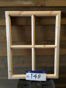 30 x Georgian Casements, approx. 693mm x 475mm (additional lot to auction catalogue) Please read the
