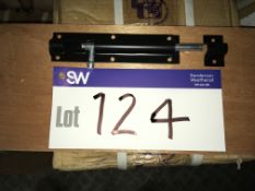 140 x 6in Black Tower Bolts (additional lot to auction catalogue)Please read the following important