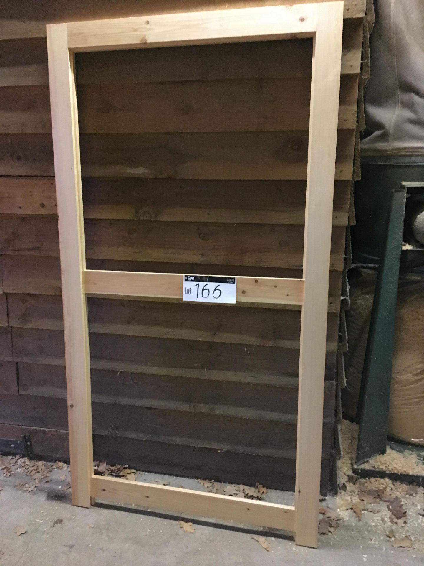 16 x Workshop Door Frames, approx. 1980mm x 1070mm (additional lot to auction catalogue)Please