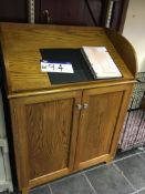 Reception Cupboard, free loading onto purchasers t