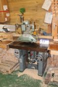 Wadkin EQ Spindle Moulder, free loading onto purch