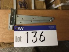 1150 Pairs x 8in BZP Tee Hinges, vendors comments/condition report - 2300 pcs (additional lot to