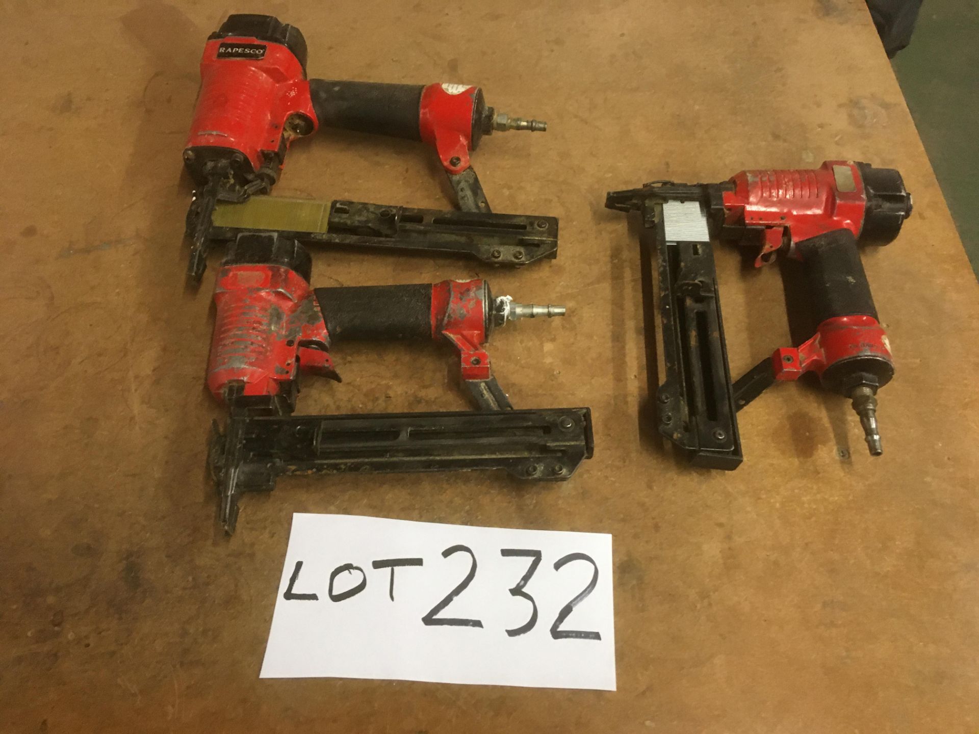 Two Staple Guns, vendors comments/condition report - both in working order (additional lot to