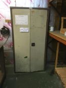 Steel Cabinet (additional lot to auction catalogue)Please read the following important notes:- ***