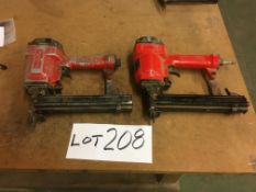 Two Corrugated Dog Guns (to suit lot 187), vendors comments/condition report - both in working order