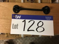 38 x 6in Black Antique Cabin Hooks (additional lot to auction catalogue)Please read the following