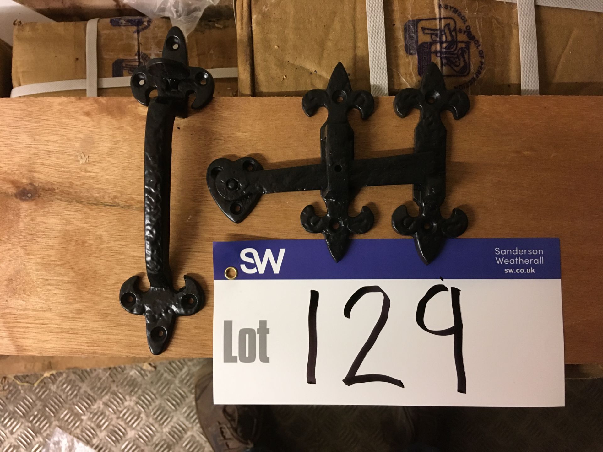 78 x Antique Gate Latch Sets (additional lot to auction catalogue)Please read the following