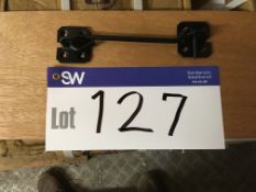 40 x 6in Black Wire Cabin Hooks (additional lot to auction catalogue)Please read the following