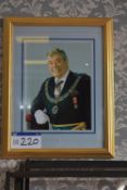 Framed Picture (Sir David Trippier), approx. 410mm x 540mmPlease read the following important