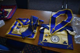 Two Aprons, One Sash & Two Collars, dress and undressPlease read the following important