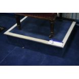 Carpet Upholstered Pedestal, approx. 1.1m x 860mm x 30mm highPlease read the following important