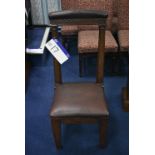 Leather Upholstered Kneeling ChairPlease read the following important notes:- ***Overseas buyers -