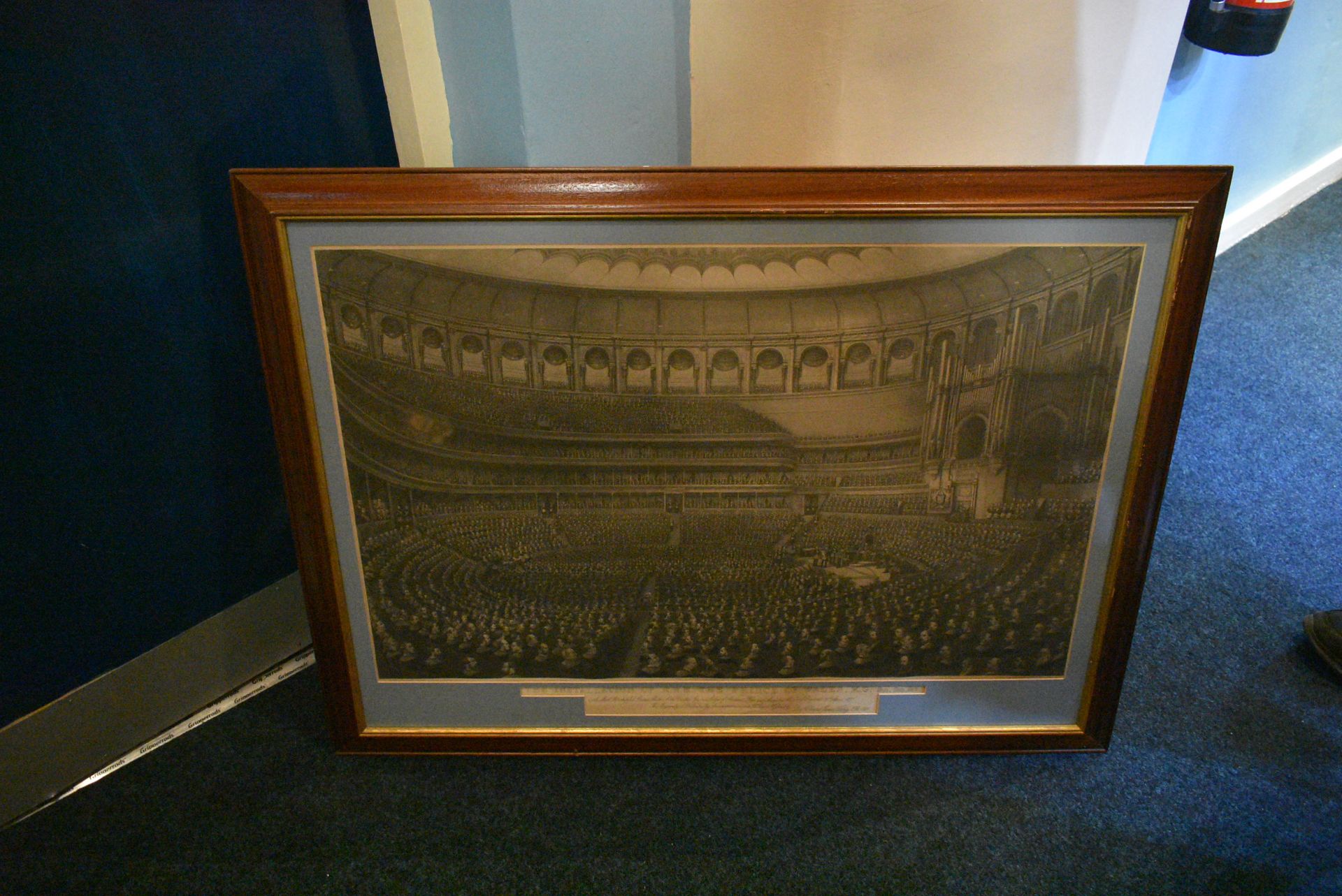 Framed Picture (The Installation of HRH The Prince of Wales K.G., as Most Worshipful Grand Master of