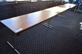 Three Folding Leg Tables, each approx. 1.8m x 600mmPlease read the following important notes:- ***