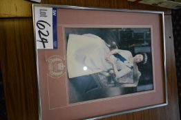 Picture HM Queen Elizabeth, approx. 390mm x 520mmPlease read the following important notes:- ***