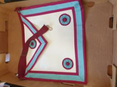 Mark Master Mason apron Please read the following important notes:- ***Overseas buyers - All lots