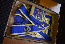 Collars & Cuffs, in box, Provincial Deacon, with jewels and medalPlease read the following important