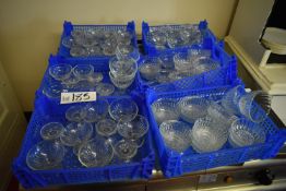 Glassware, in six plastic boxesPlease read the following important notes:- ***Overseas buyers -