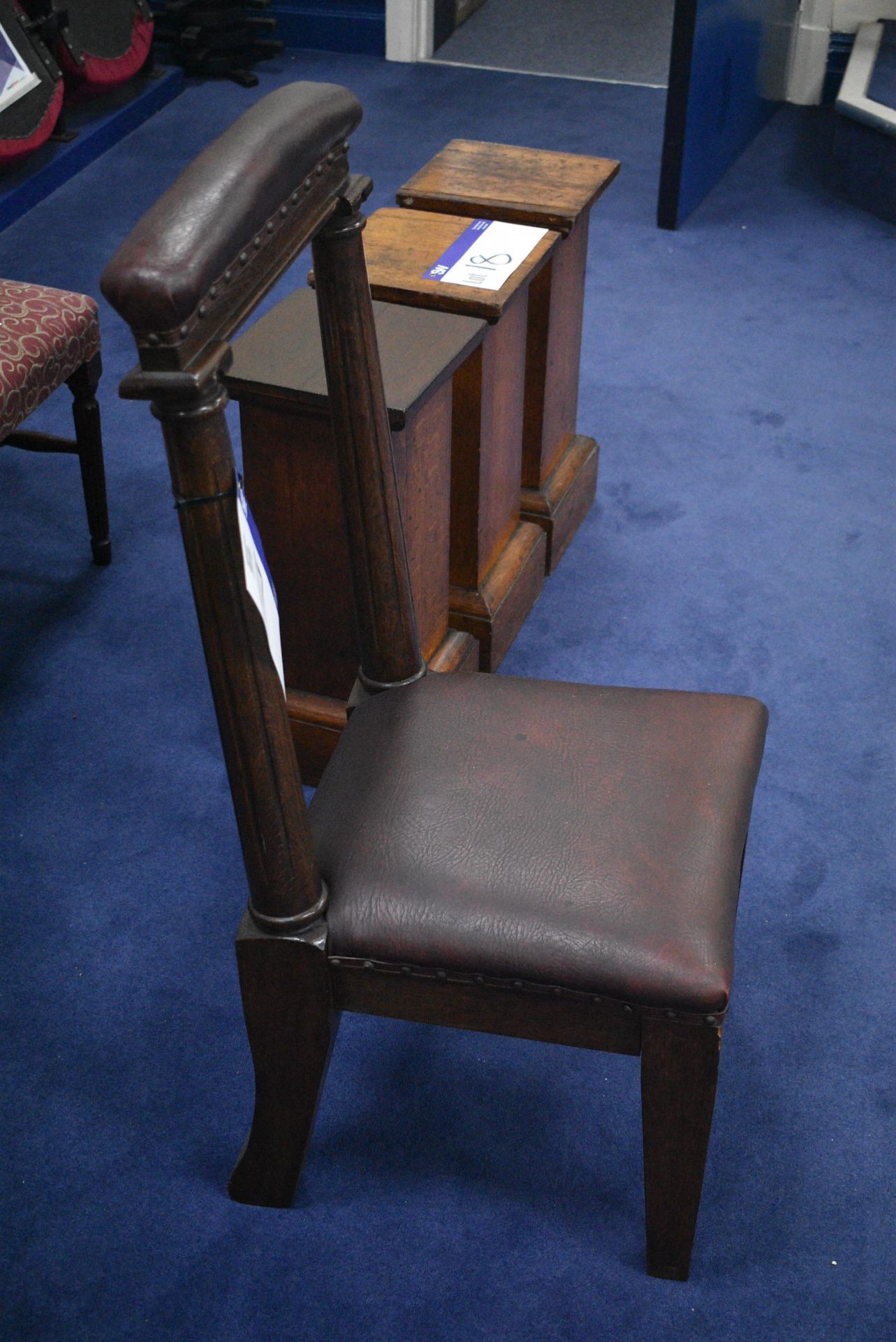 Leather Upholstered Kneeling ChairPlease read the following important notes:- ***Overseas buyers - - Image 2 of 3