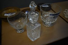 Assorted Engraved Glassware, as set out Please read the following important notes:- ***Overseas