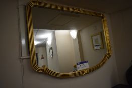 Wall Mirror, approx. 1.37m x 930mmPlease read the following important notes:- ***Overseas buyers -