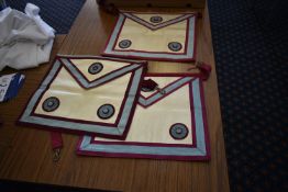 Five Mark Master Masons’ ApronsPlease read the following important notes:- ***Overseas buyers -