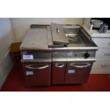 Four Section Prep/ Electric Bain Marie Cabinet, approx. 1.4m wide overallPlease read the following