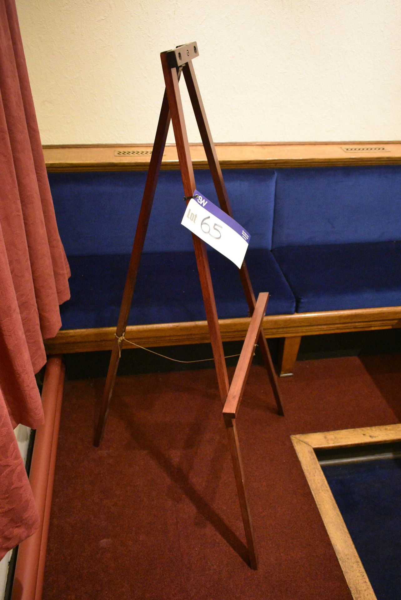 Timber Easel, approx. 1.45m highPlease read the following important notes:- ***Overseas buyers - All - Image 2 of 2