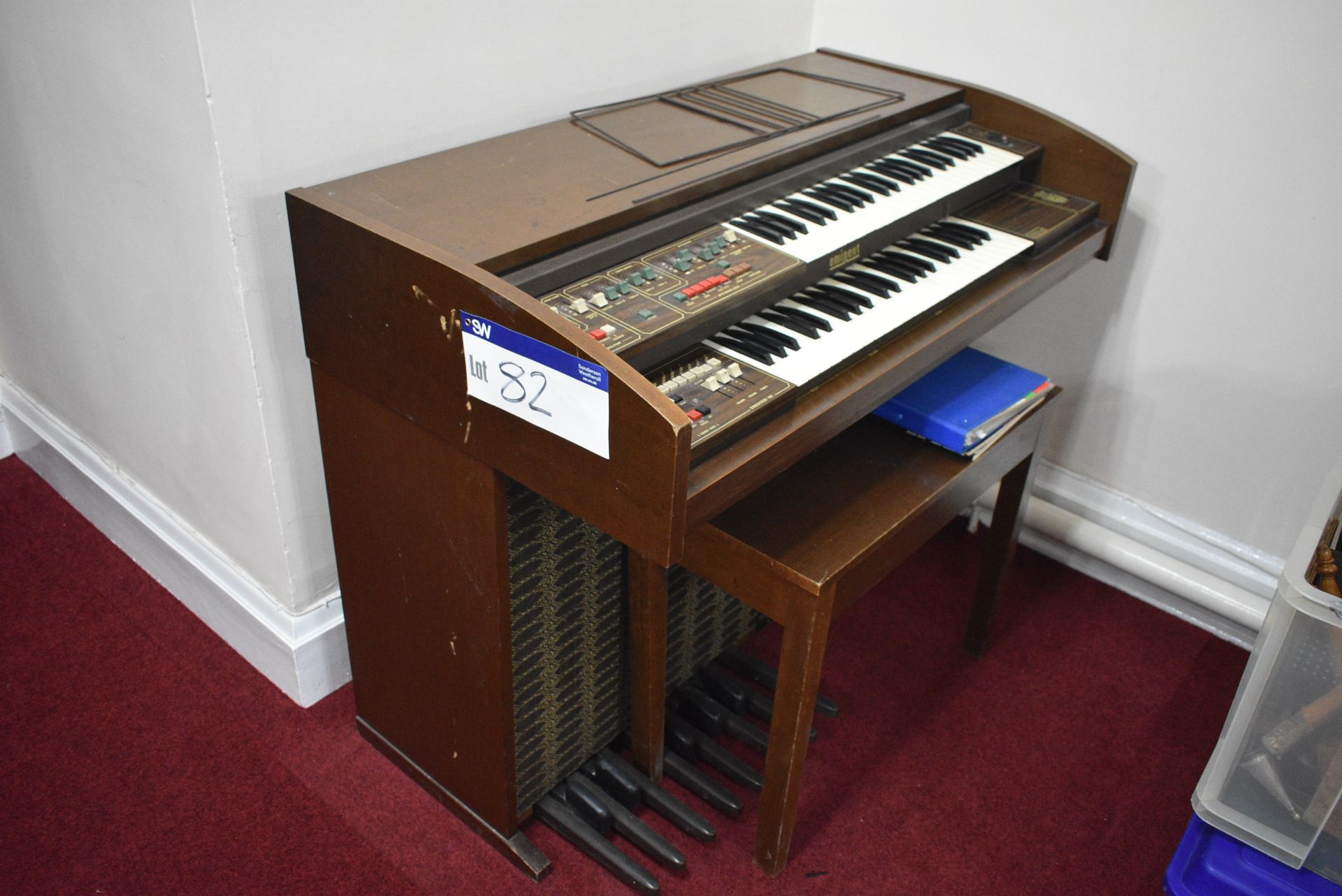 Solina P240 Electronic Organ, with stoolPlease read the following important notes:- ***Overseas - Image 2 of 6