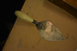Engraved & Hall Marked Trowel – Presented to William Coddington, the Occasion of Laying the Corner