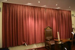 Two Pairs of Curtains, approx. 5.4m wide x 2.4m deep overallPlease read the following important