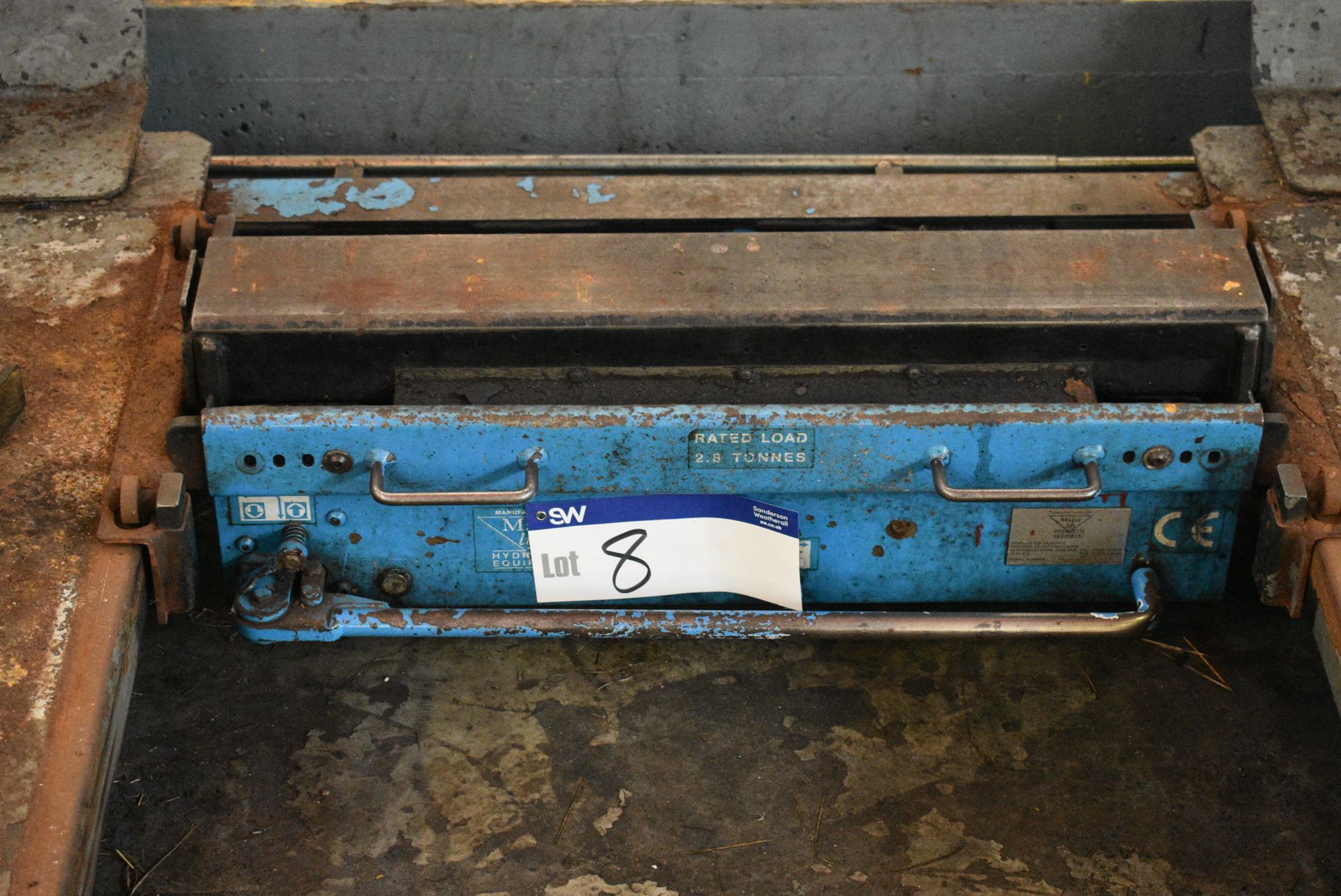 Major Lift 2.8 tonne rated LOAD JACKING BEAM, serial no. 17/0999/0305Please read the following - Image 2 of 5