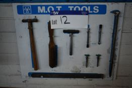 MOT Tool Board & Tools, as set outPlease read the following important notes:-***Overseas buyers -