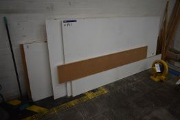 Assorted MDF Sheets, as set out in corner of roomPlease read the following important notes:- ***