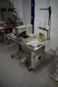 Mitsubishi PLK-A1006 PROGRAMMABLE SEWING MACHINE, with Limi-Stop Z electric motor, PLK-A control and