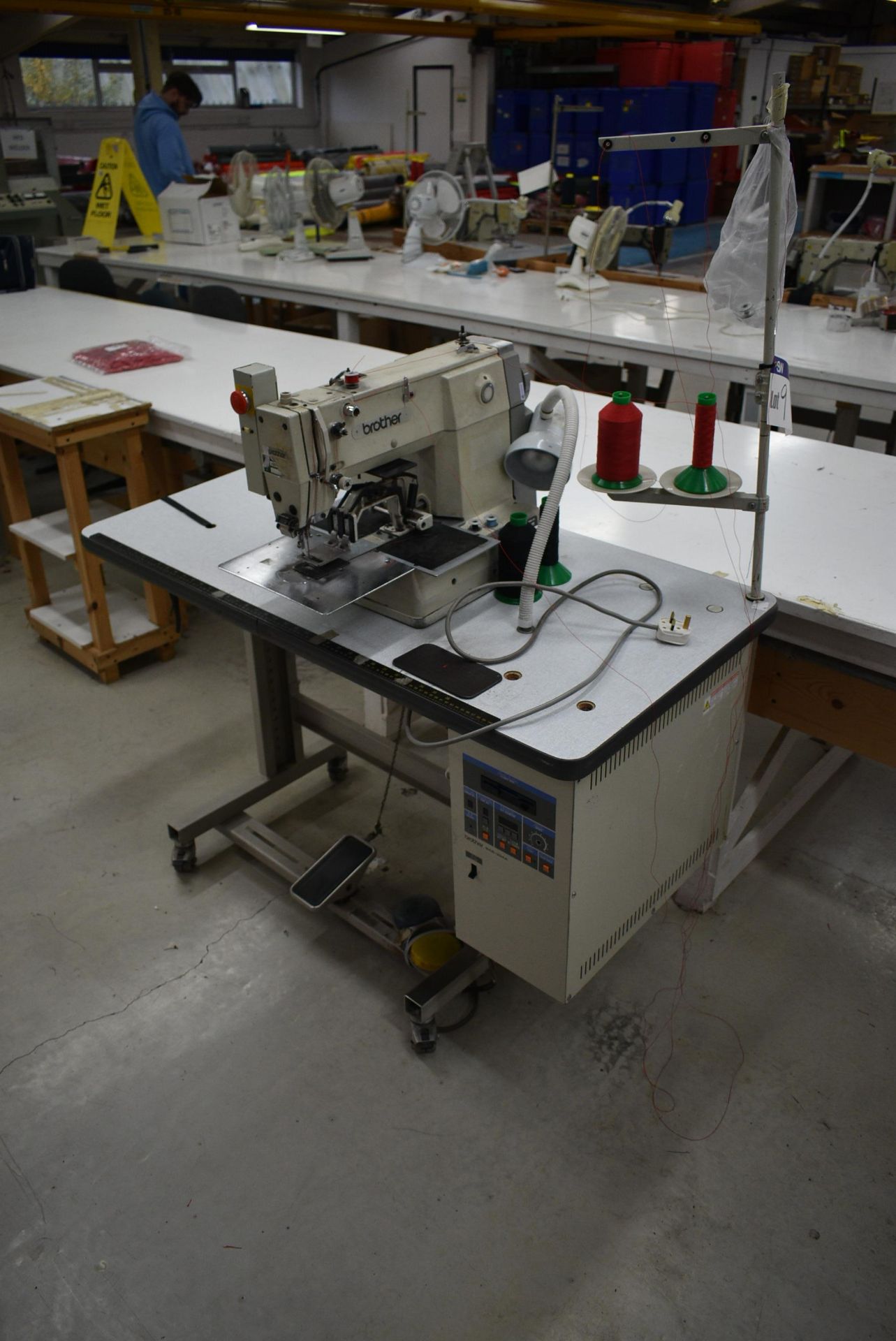 Brother BAS-304A-111 PROGRAMMABLE SEWING MACHINE, serial no. G5579547, with BAS-304A control, 230V
