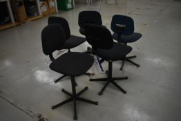 Five Machinist ChairsPlease read the following important notes:- ***Overseas buyers - All lots are