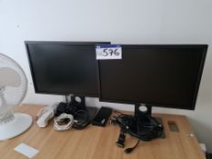 Two Dell Monitors, with Display Link Plug & Displa