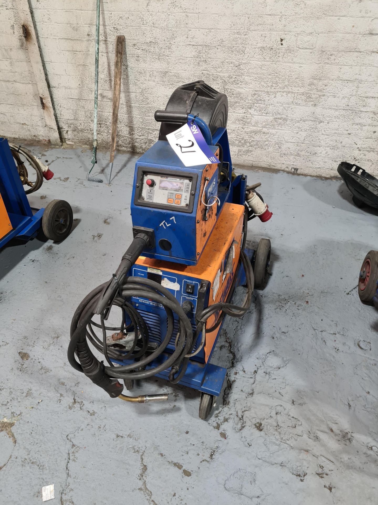 Newarc Inverter Mig Welding Set, with MF-34 wire f