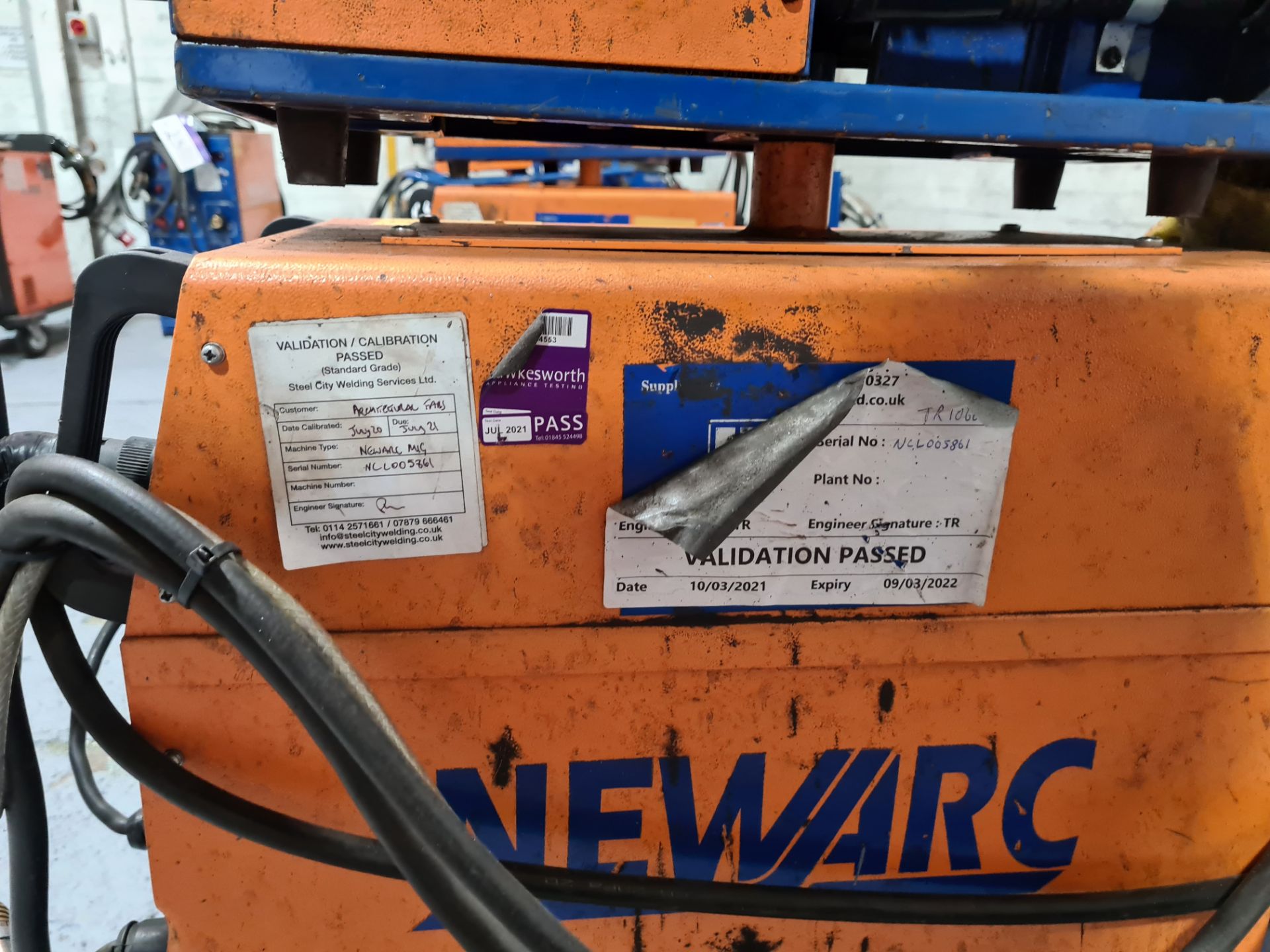 Newarc Inverter Mig Welding Set, with MF-34 wire f - Image 2 of 2