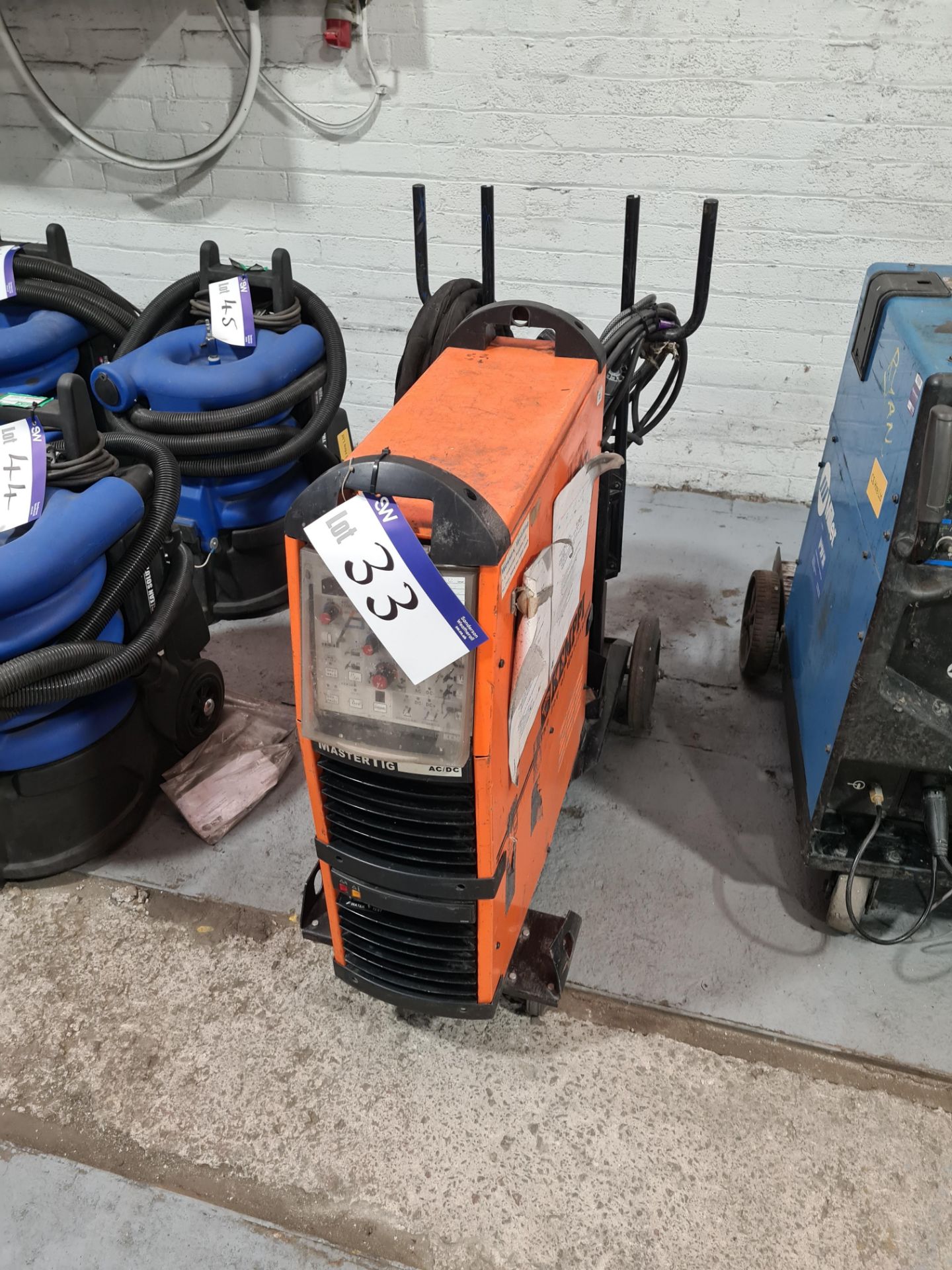 Kempii Mastertig AC/DC 3500W Tig Welding Set