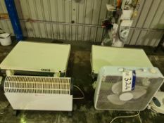 Convector Heater, Fan Heater, Fan & Two Wall Heate