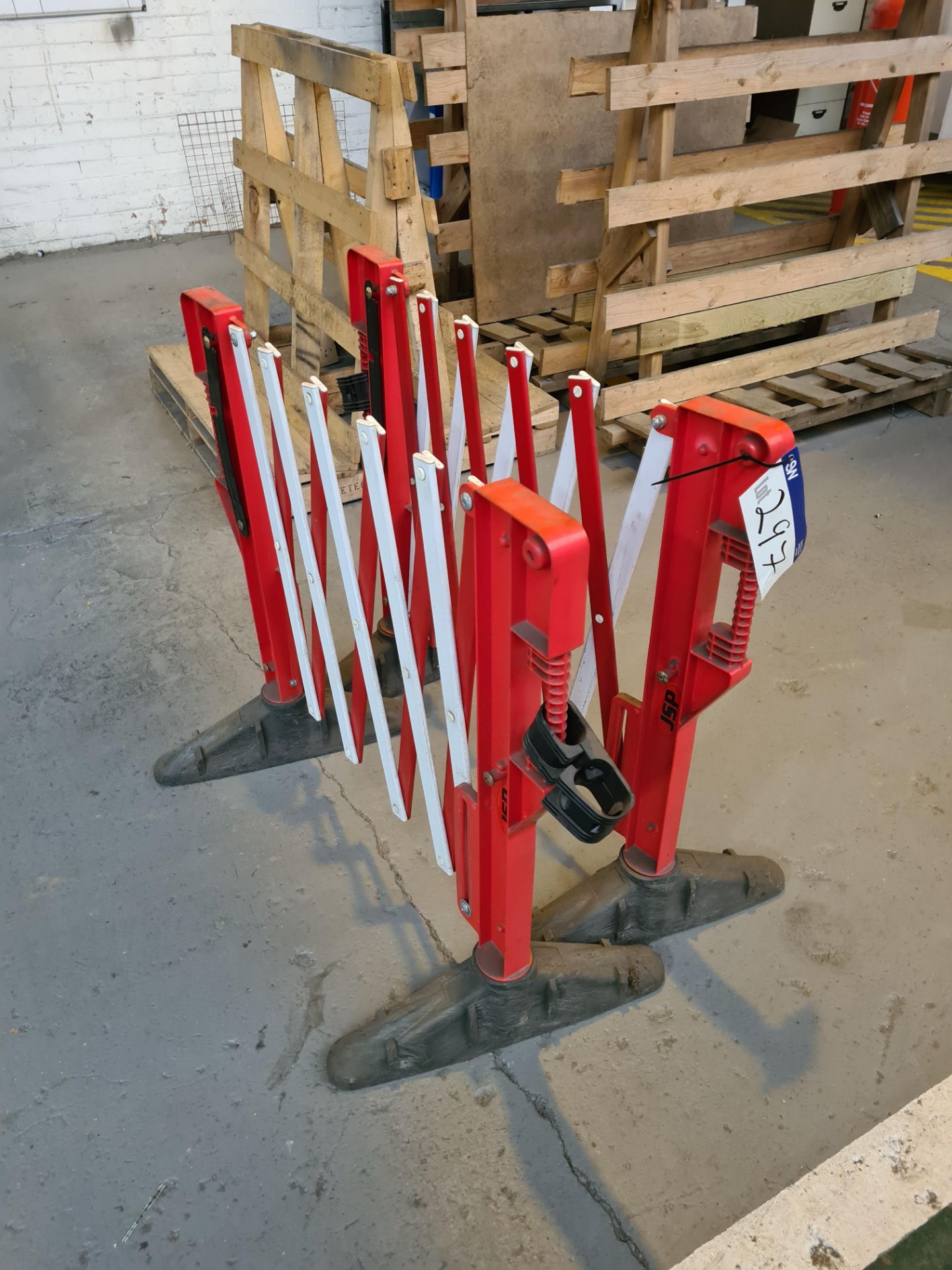 Two JSP Flexible Barriers