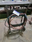 Oxy-Acetylene Cutting Set, with bottle trolley