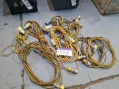 Eight 110V Extension Cables