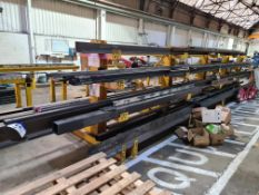 Quantity of Mild Steel, including flat bar, RSJ’s,