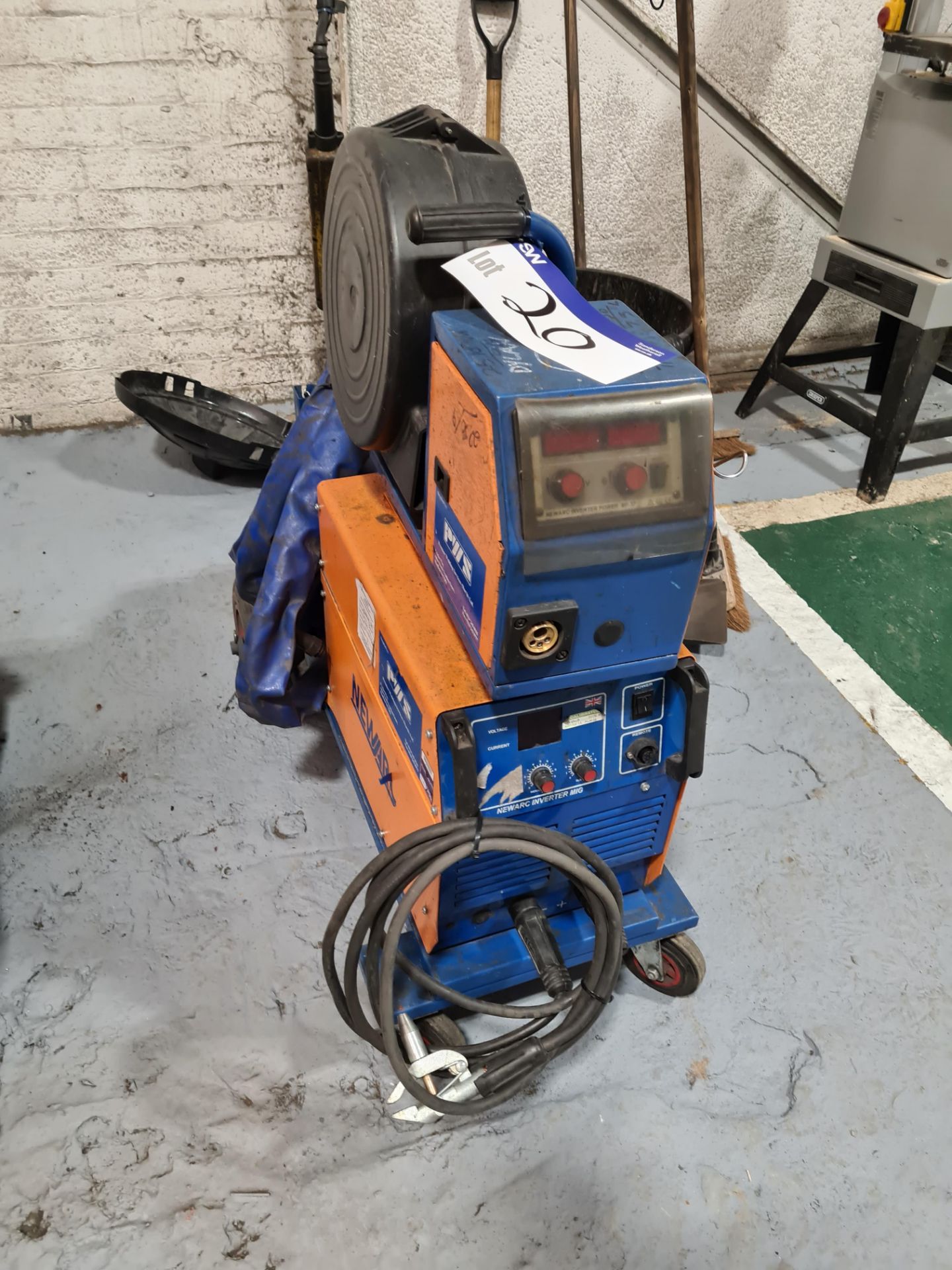 Newarc Inverter Mig R4000CV Mig Welding Set, with