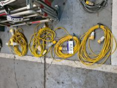 Four 110V Extension Cables