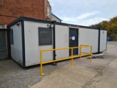 Portable Jack Legged Office Unit Approx. 9.5M x 3.